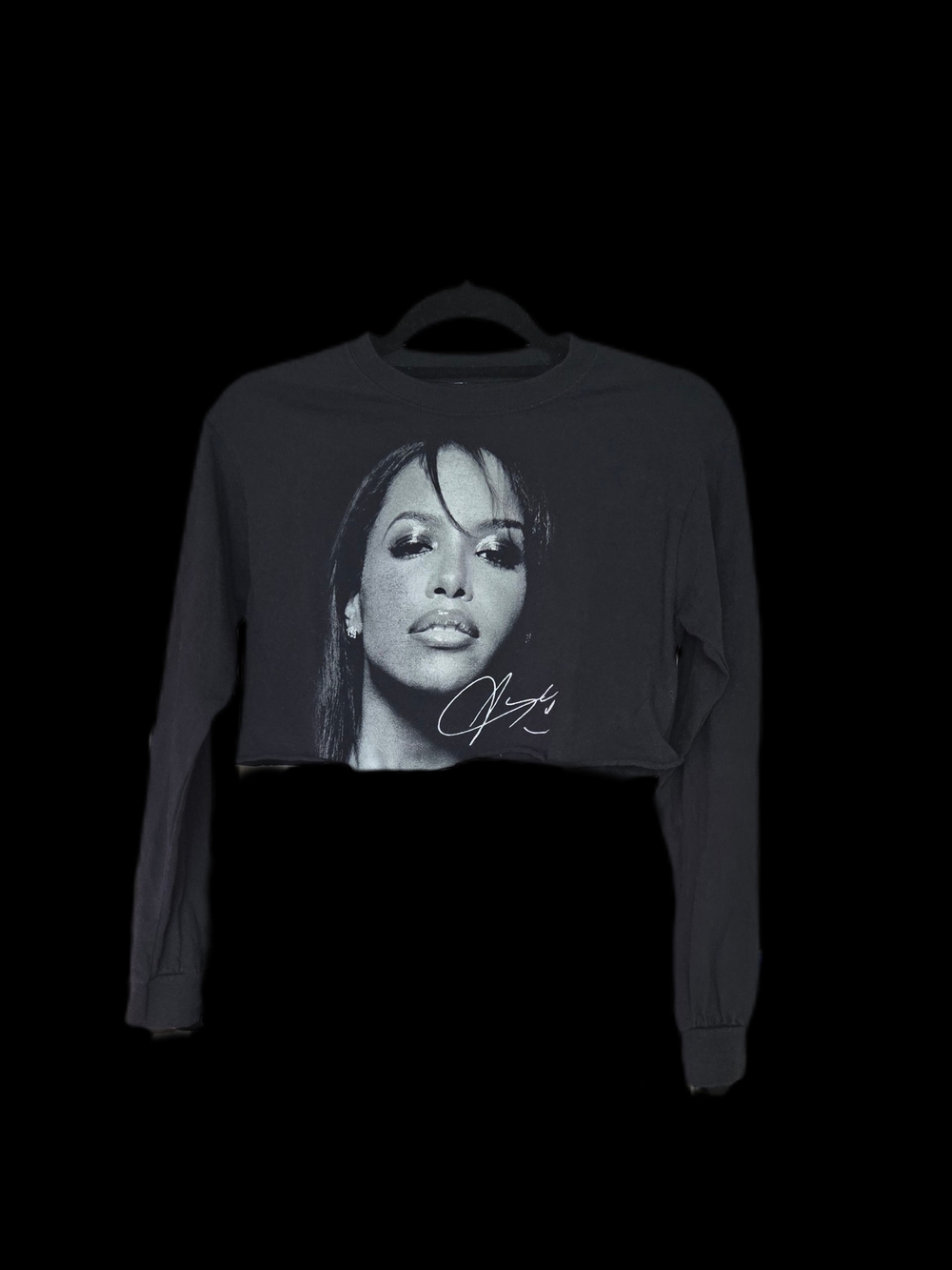 Y2k 🖤 FRCHS LA x Aaliyah Share My World Tour Crop Long Sleeve | Size S